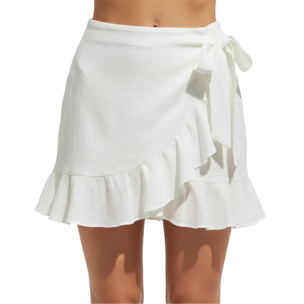 Women's casual high waist skirt for everyday wear