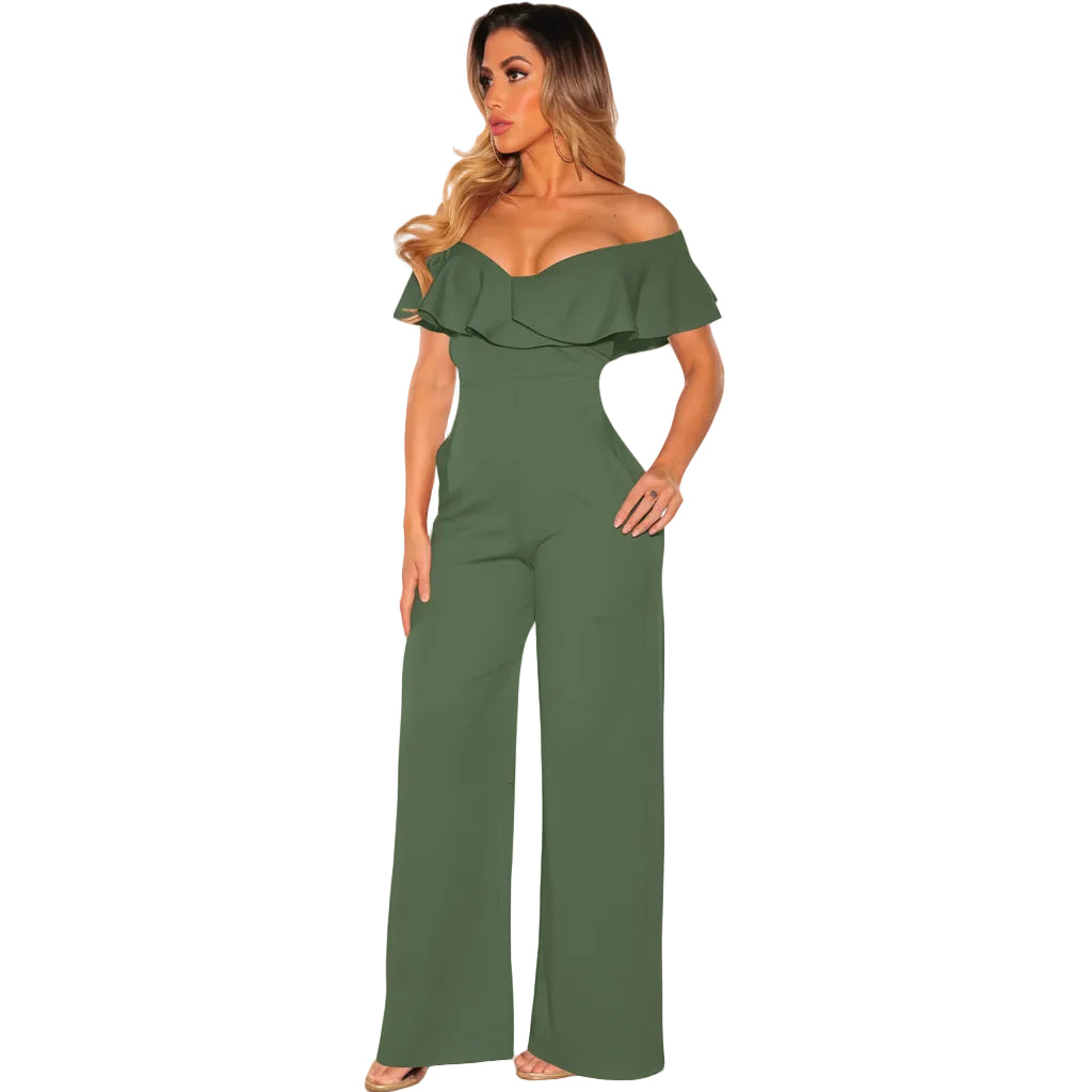Women's elegant full length jumpsuit