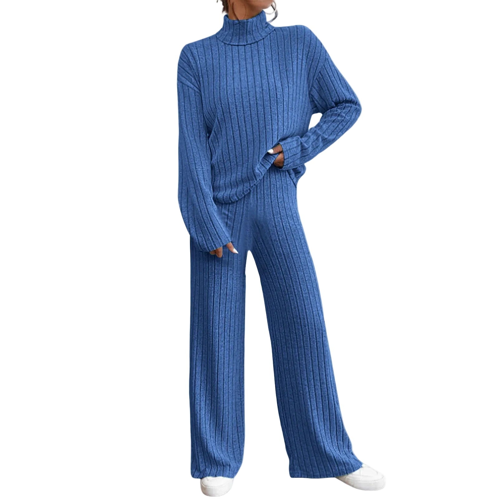 Women's gray casual winter outfit