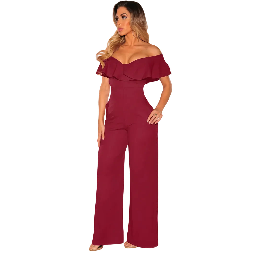 Women's long sleeve jumpsuit for parties