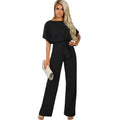 Women's printed casual one piece jumpsuit