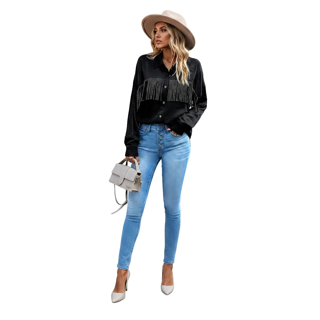 Women's regular fit elegant blouse