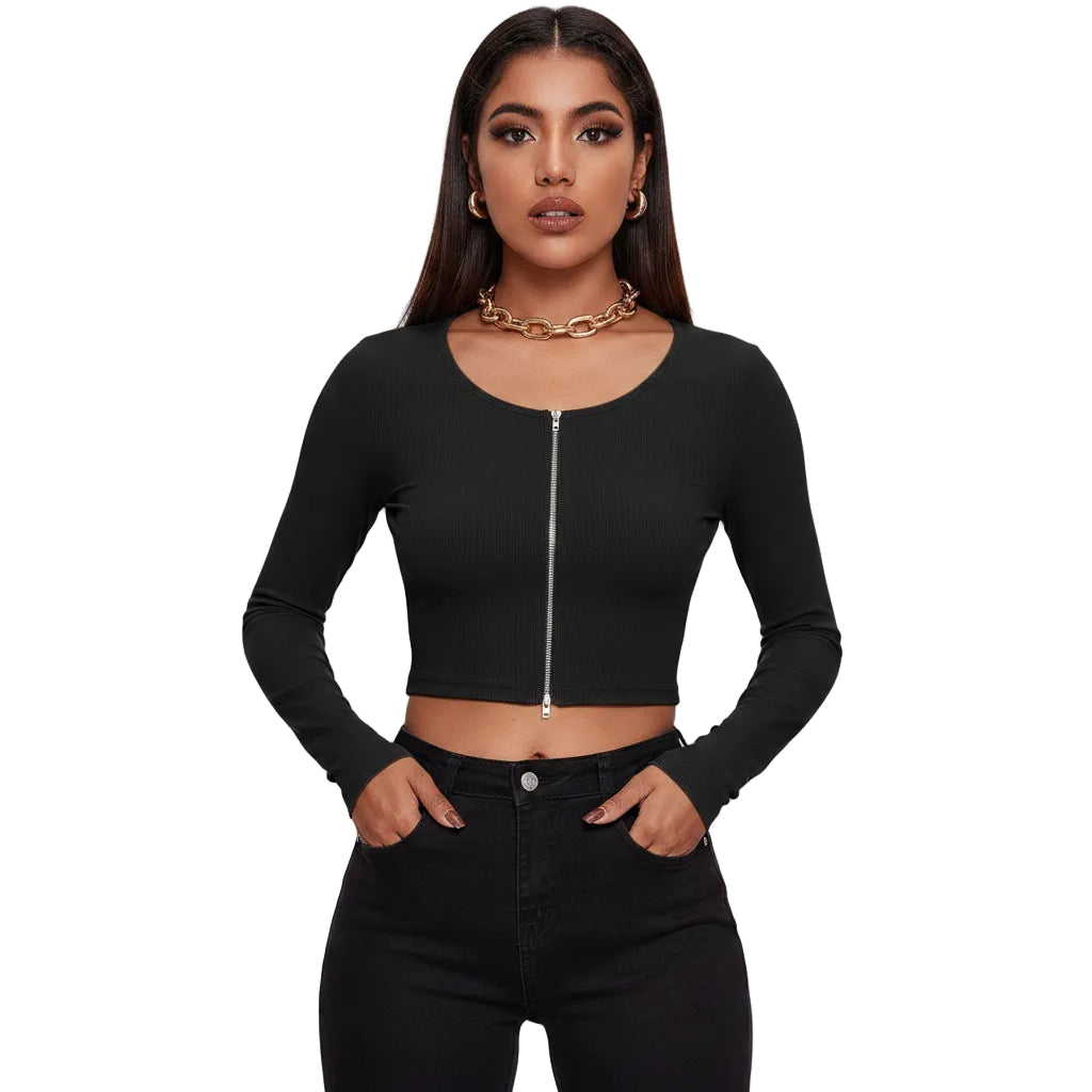 Women's solid color cotton T shirt